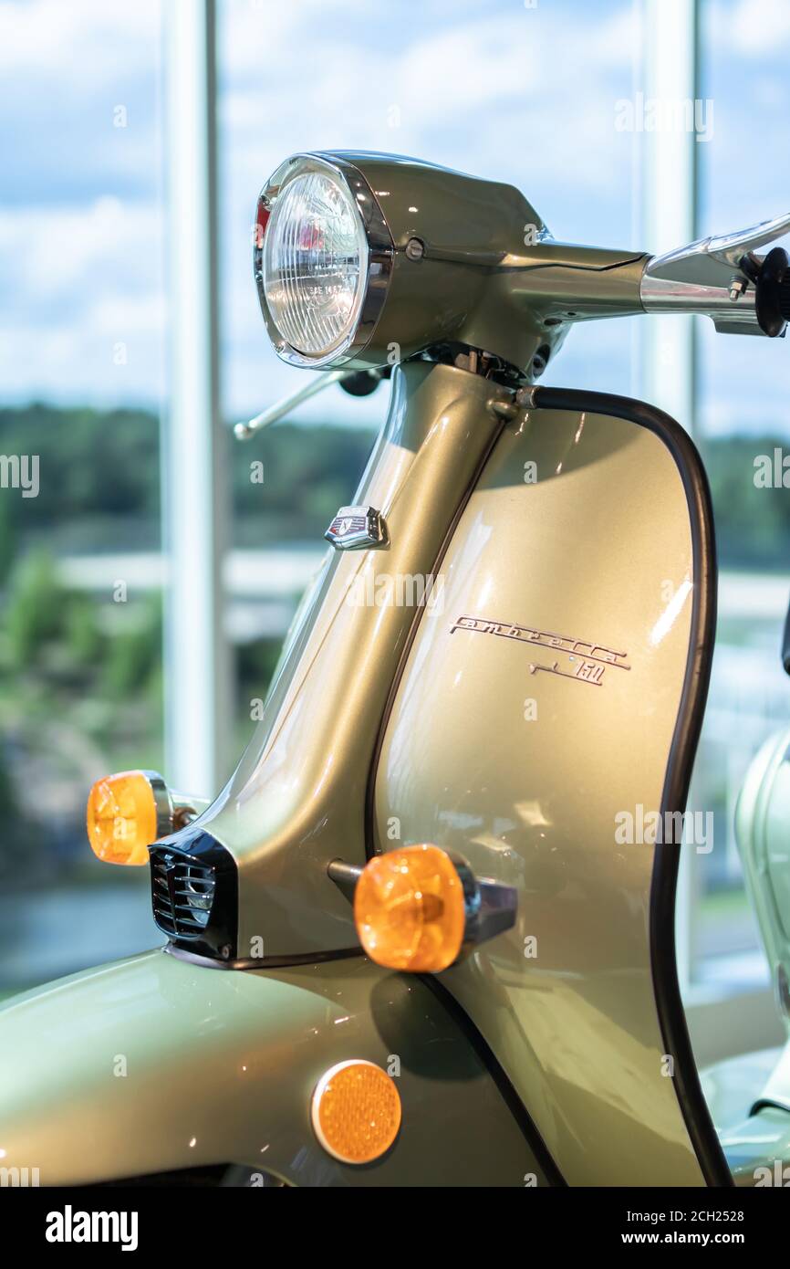classic Lambretta 150 scooter at the Barber Motorsport Museum