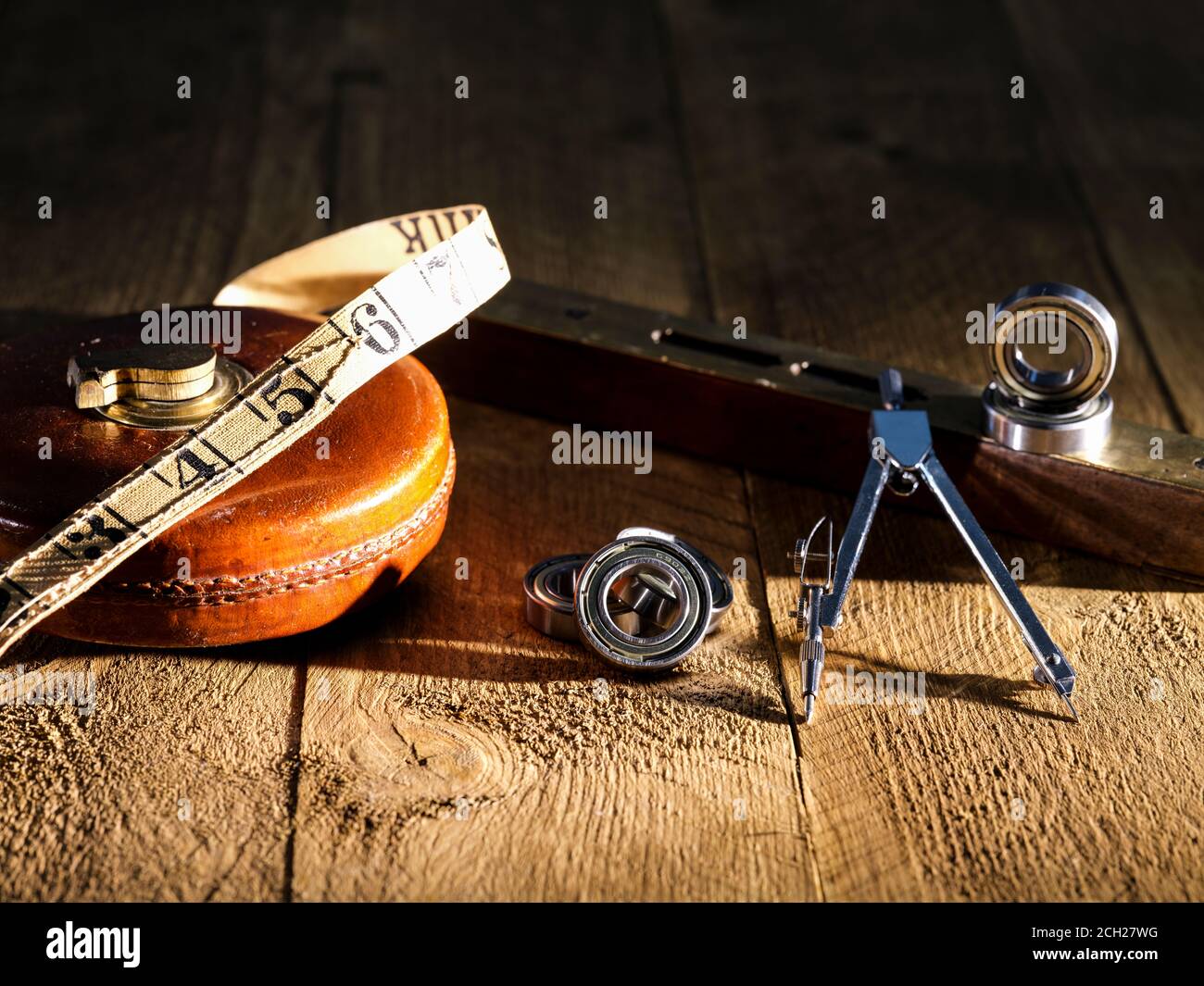 Architects & Engineers Tools Level Tape Measure Bearings Protractor