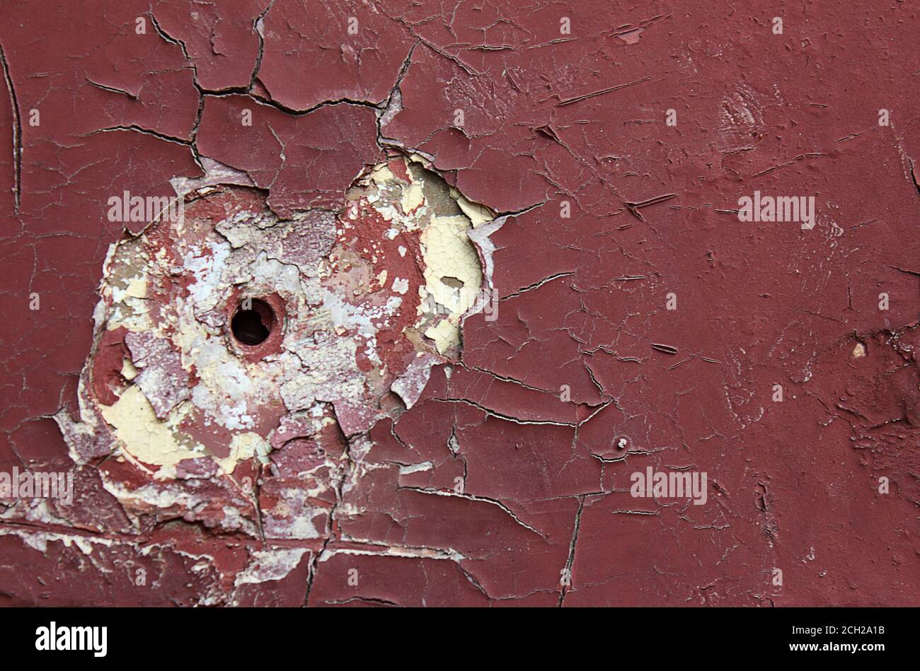 hole on a wall Stock Photo Alamy
