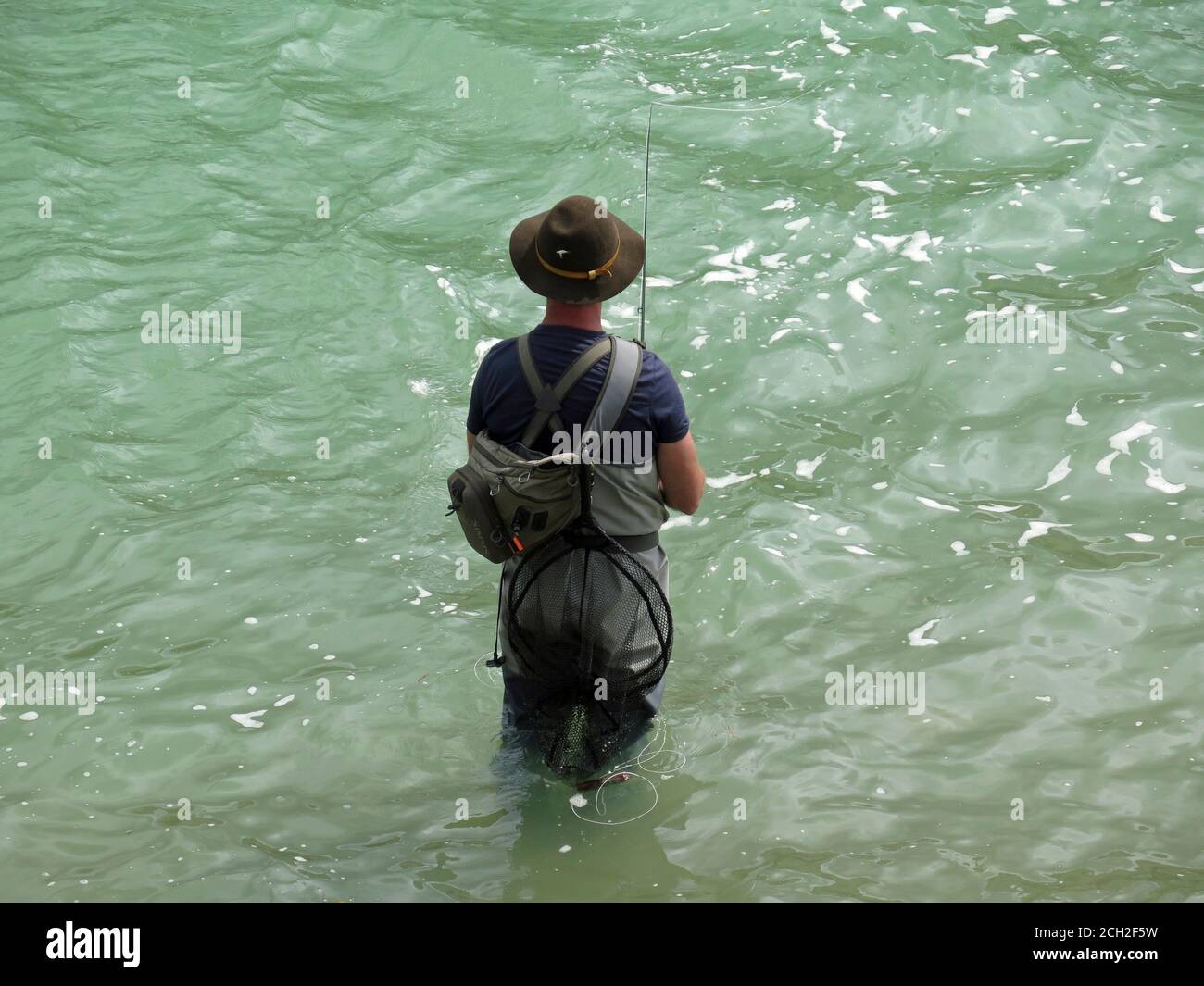 Fly Fishing, Austria Stock Photo Alamy