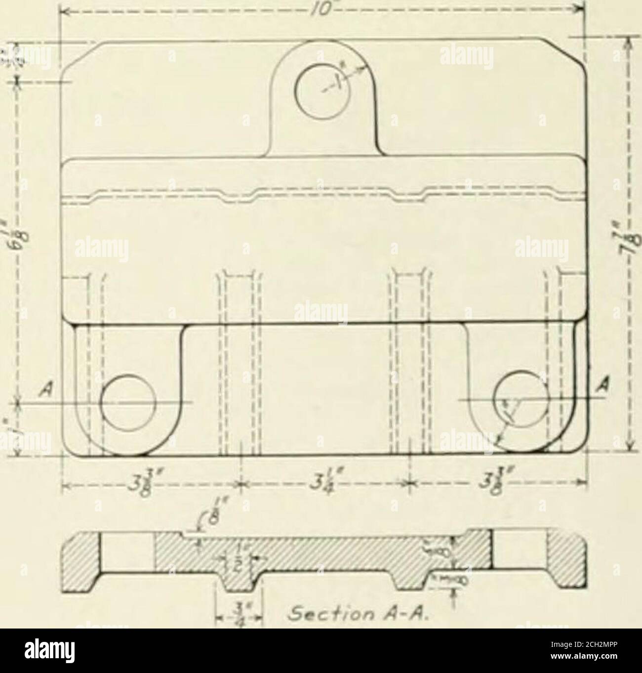 . Railway mechanical engineer . S.c///./«-A Fig. 2. TwoPlece Track Stop for Application at Any Point on the Rail which are bolted to and project above the rail head. It canbe applied to the rails at any point that may be desired, evenat tlie joint between two rails. The use of such stops will prevent many expensive anddangerous accidents, and track stops made to these designsor other similar devices should be used wherever such troublehas been experienced. Fools Rush In Where Angels Fear to Tread The General Manager Gets Some Inside Dope onCauses of the High Cost of Locomotive Repairs BY HUGH Stock Photo