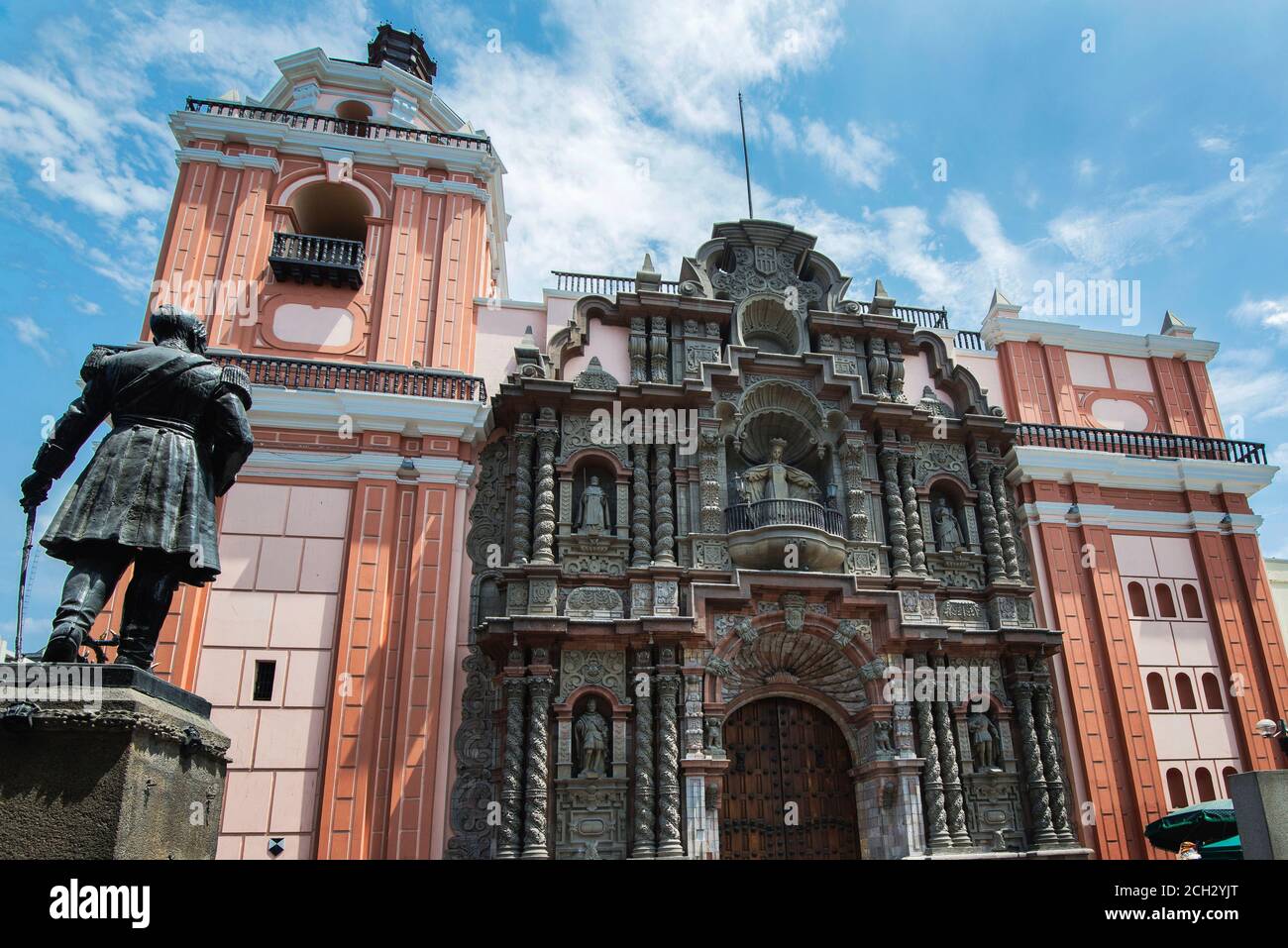 Church of La Merced (Iglesia de La Merced), Basilica and Convent, designed in the Baroque style known as Churrigueresque, Lima, Peru, South America Stock Photo - Alamy Church of La Merced (Iglesia de La Merced), Basilica and Convent, designed in the Baroque style known as Churrigueresque, Lima, Peru, South America Stock Photo - Alamy