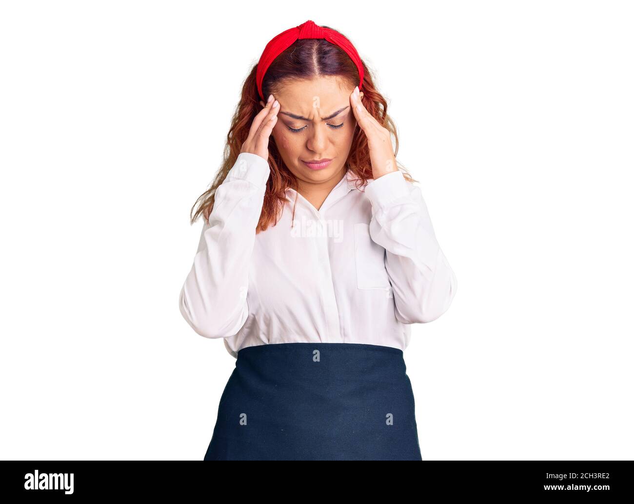 Stressed waitress hires stock photography and images Alamy
