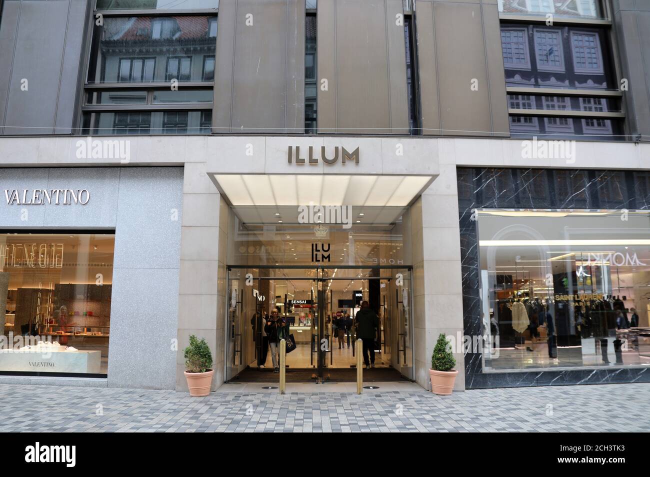 ILLUM store at Stroget in Copenhagen Stock Photo