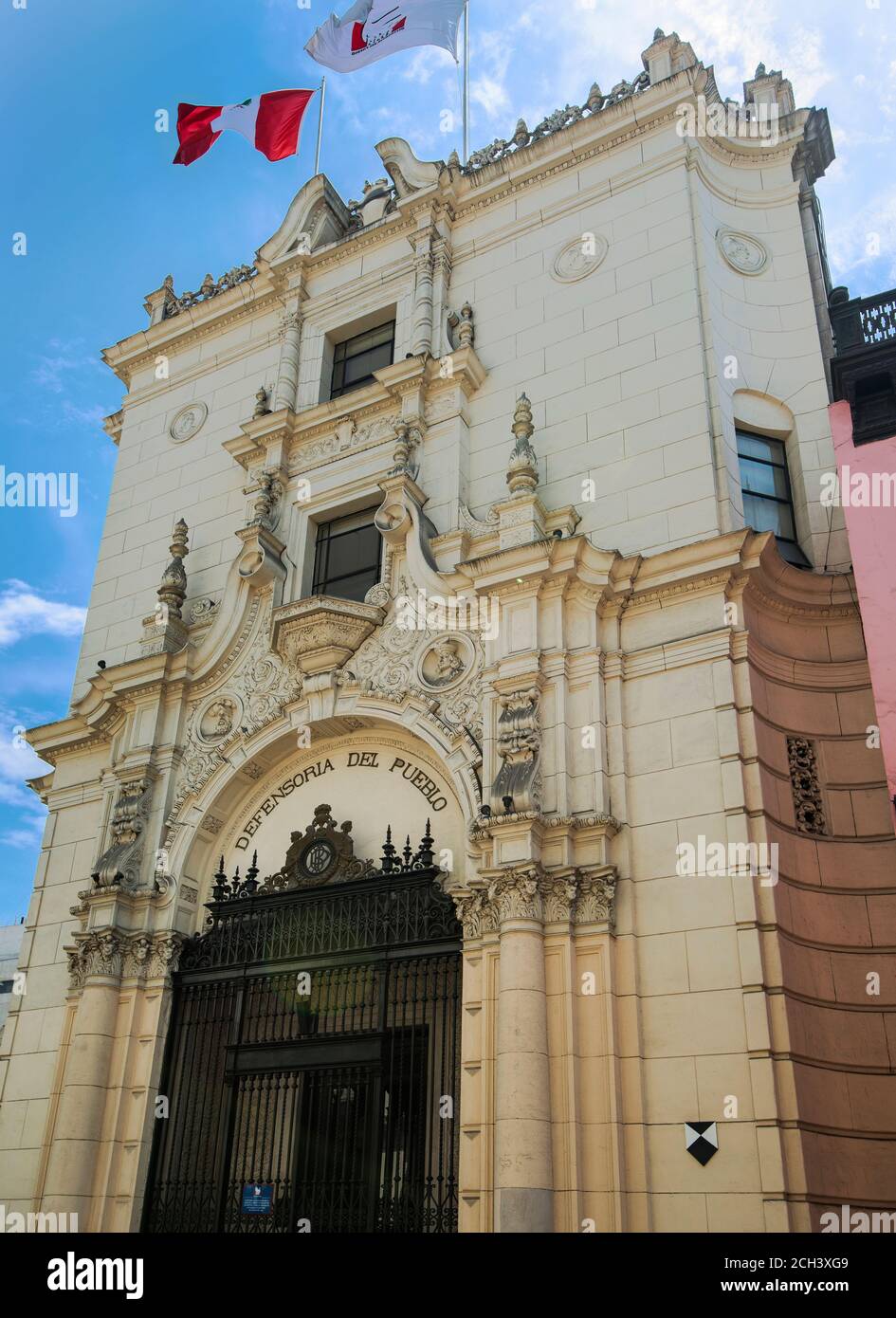 Defensoria del Pueblo, Office of Public Defender of Peru, Lima, Peru, South America Stock Photo