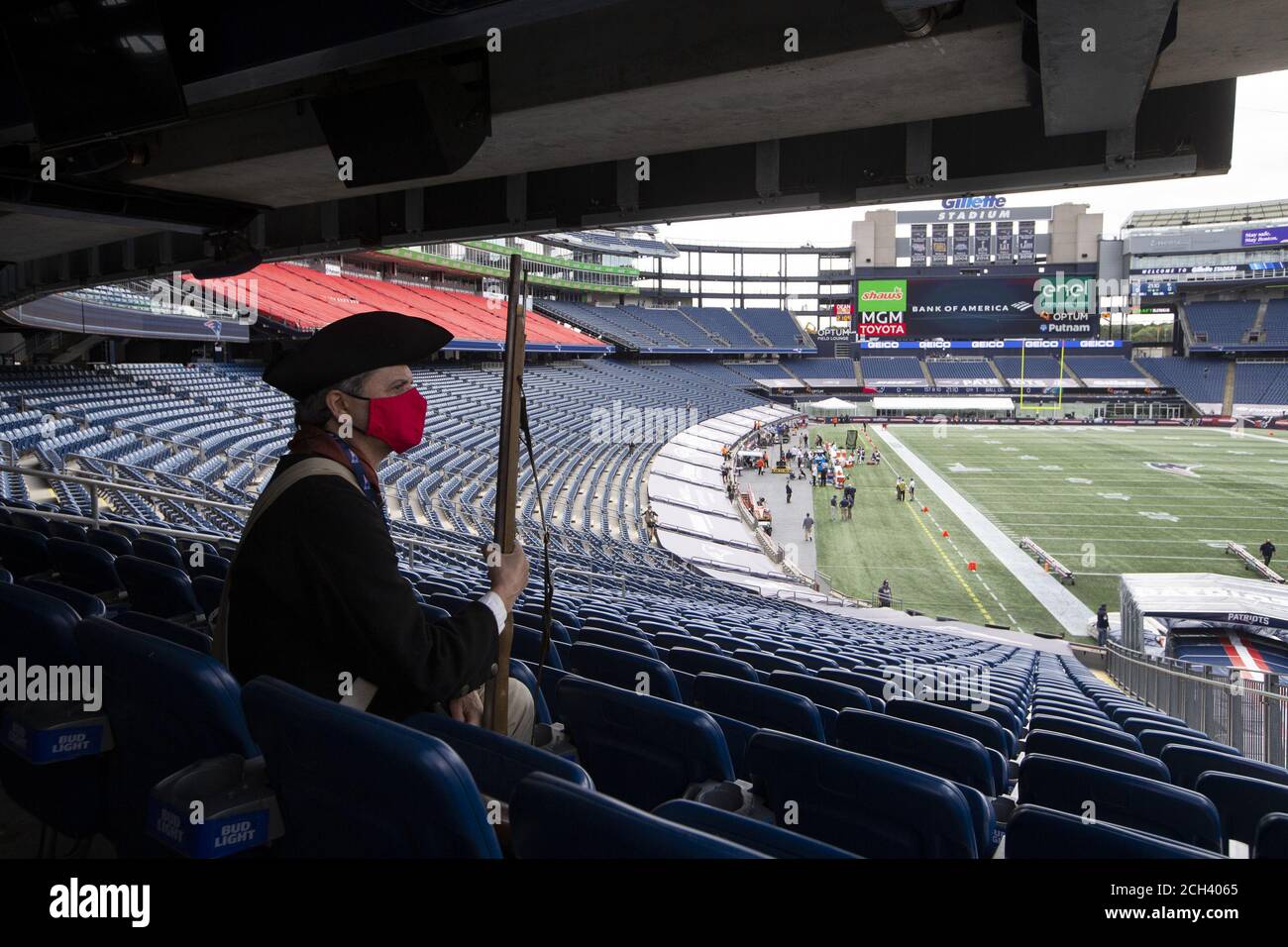 No Fans at Gillette Stadium Through 2020 Season