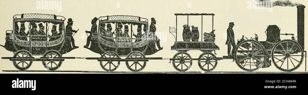 American railway transportation . The Old Ironsides, 1832. that 