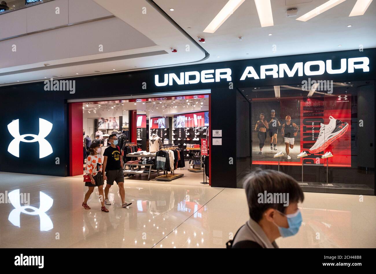 Hong Kong, China. 9th Sep, 2020. American multinational clothing brand Under  Armour store seen in Hong Kong. Credit: Budrul Chukrut/SOPA Images/ZUMA  Wire/Alamy Live News Stock Photo - Alamy