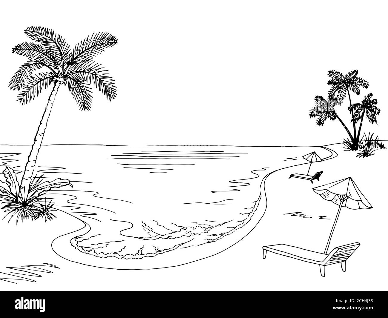 Landscaping Clipart Black And White