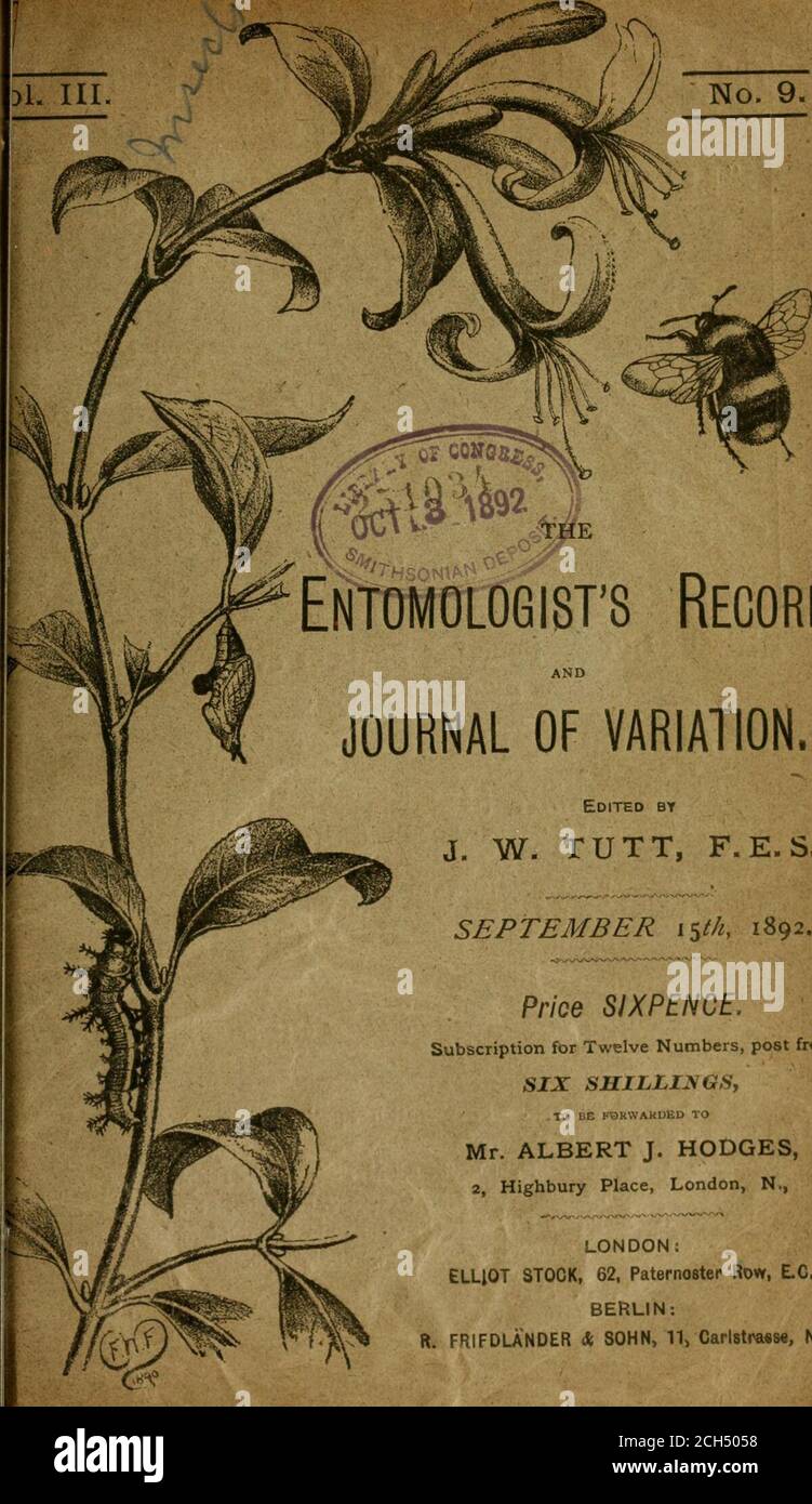 . The Entomologist's record and journal of variation . under side without removing insects. Store Boxes Specially made for Continental Setting, Highly recommended for Beetles. Allbesttvork. Lowest possible tertns for cash. Prices on application. Estimates given. The trade supplied. ii^stablished since 1847. Show Rooms—7a, PRINCES STREET, CAVENDISH SQUARE, W. (Seven doors from Oxford Circus). Factories—34, RIDING HOUSE STREET and OGLE STREET, W. The Largest Stock of Cabinets ana Boxes to select from. FOR. SJLHiS (mostly bred).—Carpini, 2d. ; Plumigera, 6d. ;Falcula, 2d.; Carmelita, is.; Camelin Stock Photo