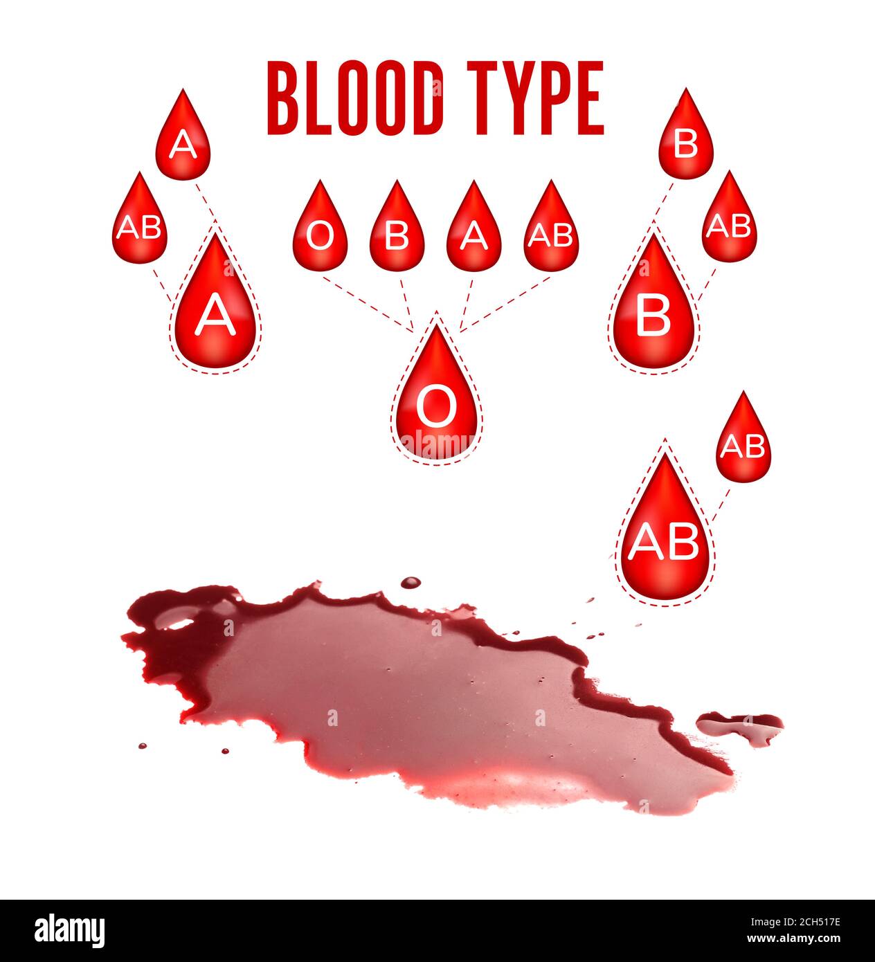 Blood type determination Cut Out Stock Images & Pictures Alamy