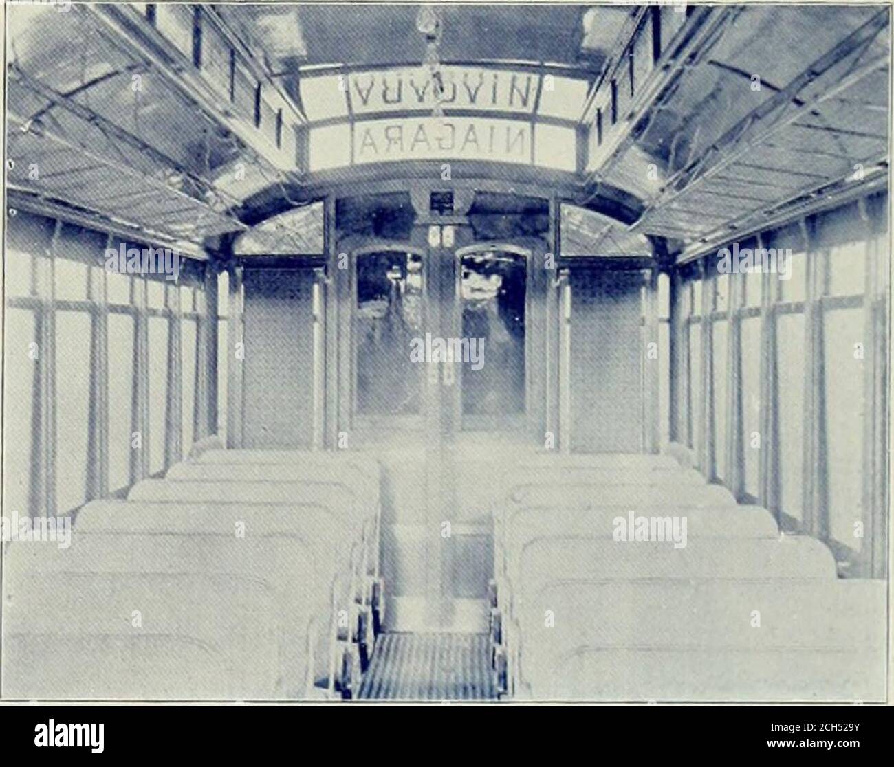 . The street railway review . en over the local lines at eachend. The right of way was obtained by franchise fromtwo incorporated towns and four townships or six author-ities in all. As said before, these were obtained in 1892.President Ely nursed them and kept them alive duringthe three years that construction was delayed by thepanic. The capital stock is $i ,200,000 and the authorizedbonds $750,000. Early in the spring of 1895 the White-Crosbj-Companytook the contract for building the entire road and turning itover complete to its owners. By the original contract theWhite-Crosbj Company took Stock Photo