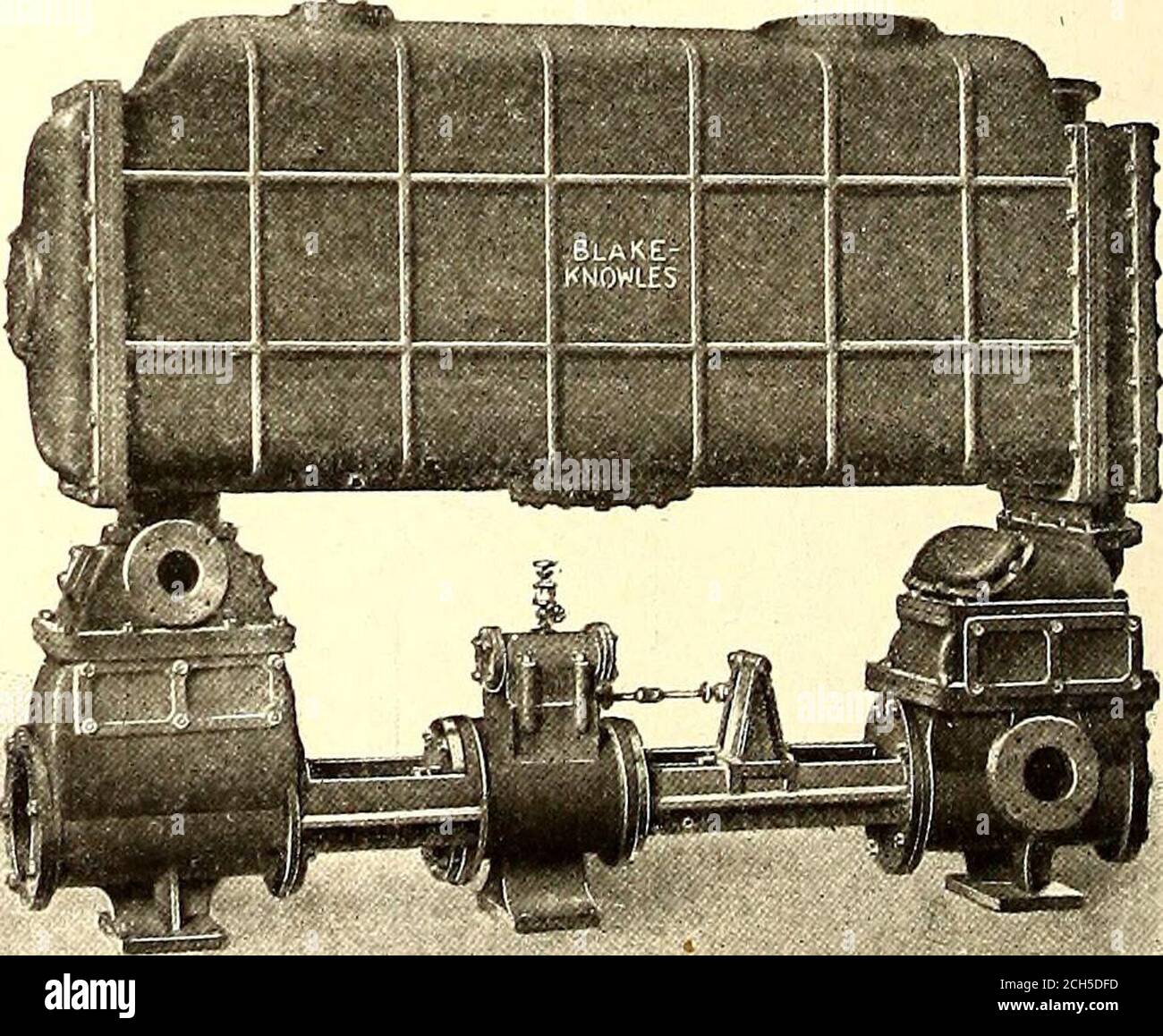 . The Street railway journal . Blake-Knowles STEAM PUMP WORKS II4-II8 Liberty Street, New York City Boston, Chicago, Philadelphia, London.. SURFACE CONDENSER with Combination Air and Circulating Pumps.ADMIRALTY. We also make Suction-Valveless Air Pumps, Single and Double-Acting, Single, Duplex, Triplex, Vertical Simplex, Cross-Com-pound Steam-Driven, also Belt or Electric-Driven. Horizontaland Vertical, Steam or Power Rotative Dry Vacuum Pumps withMechanically Operated Valves, Water-jacketed Cylinders, MeyerCut-off and Corliss Valves. Automatic Exhaust Relief Valves.Independent Air Pumps with Stock Photo