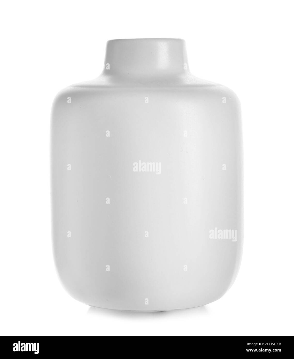 Beautiful vase on white background Stock Photo - Alamy