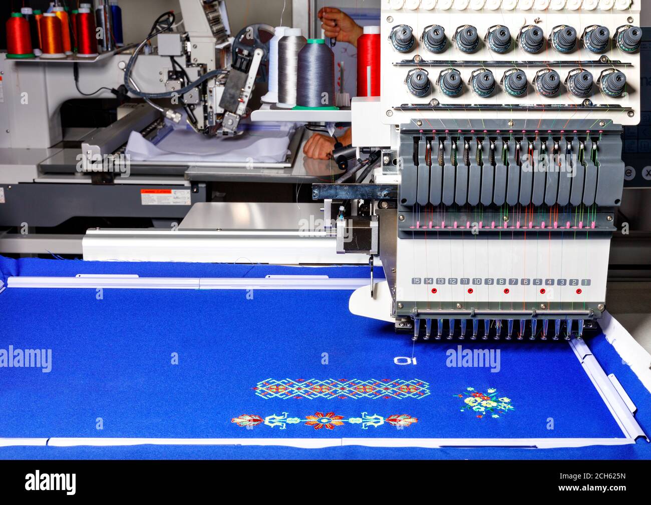 Embroidery Making High Resolution Stock Photography and Images Alamy