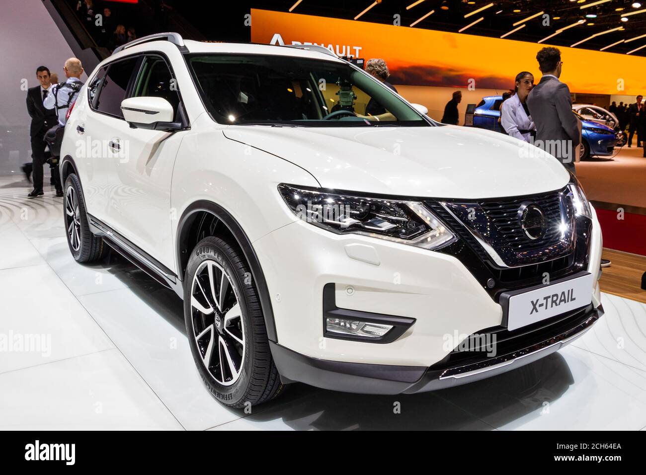 New Nissan XTrail car shown at the 89th Geneva International Motor
