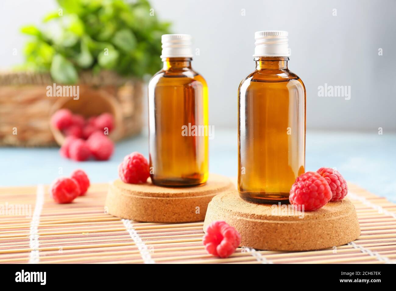 Essential oil of raspberries hi-res stock photography and images - Alamy