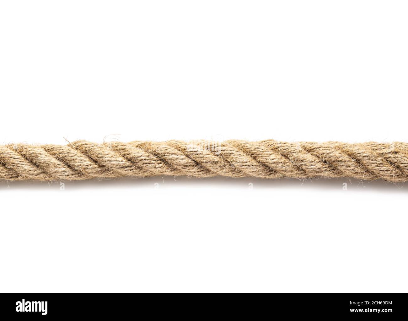Long Rope Vertical Long rope on white background Stock Photo - Alamy