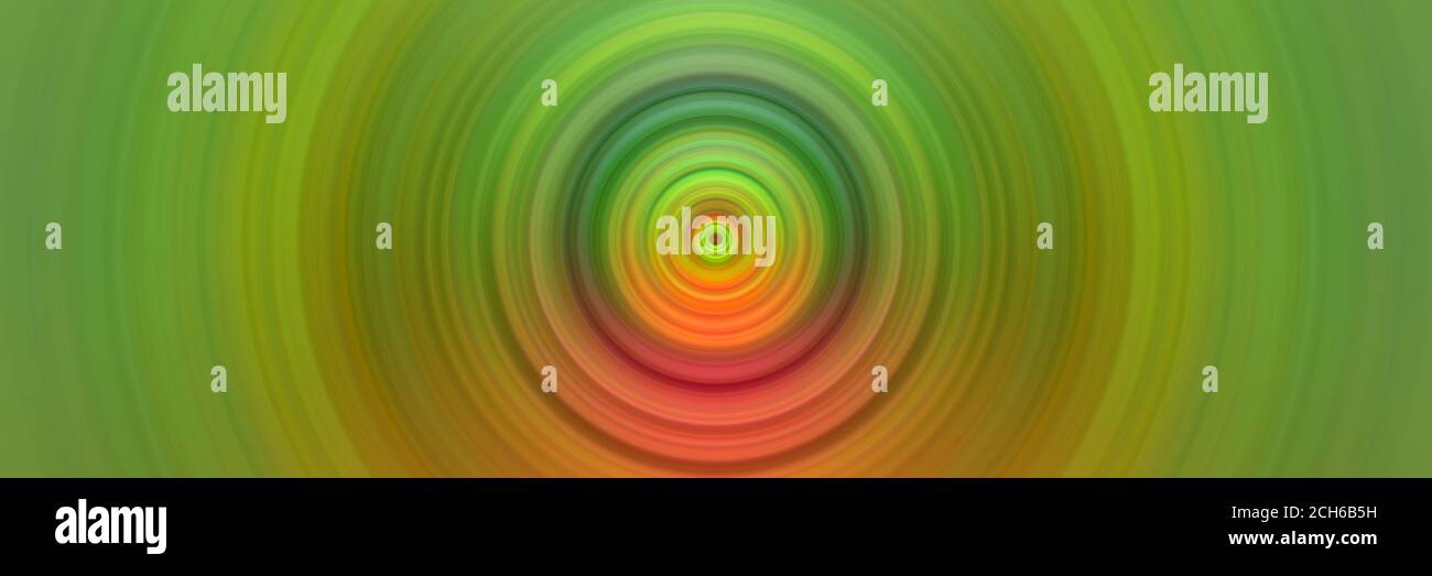 Abstract image. Concentric circles around central point. Flash Light ...