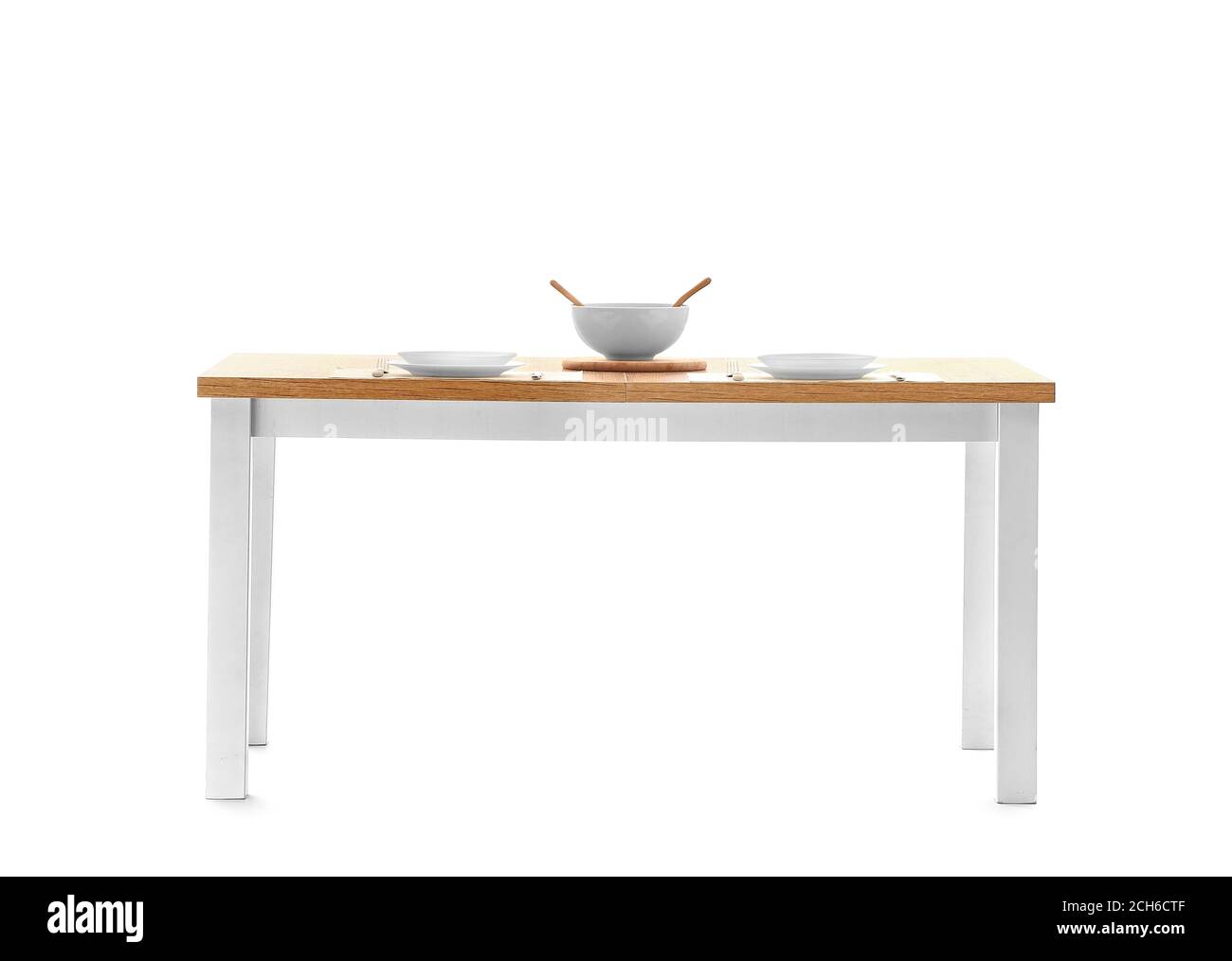 Table setting house on Cut Out Stock Images & Pictures - Alamy