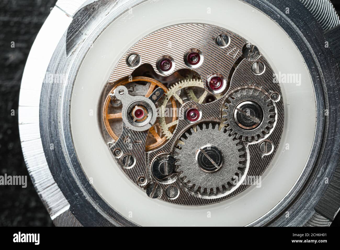 Watch parts hi-res stock photography and images - Alamy
