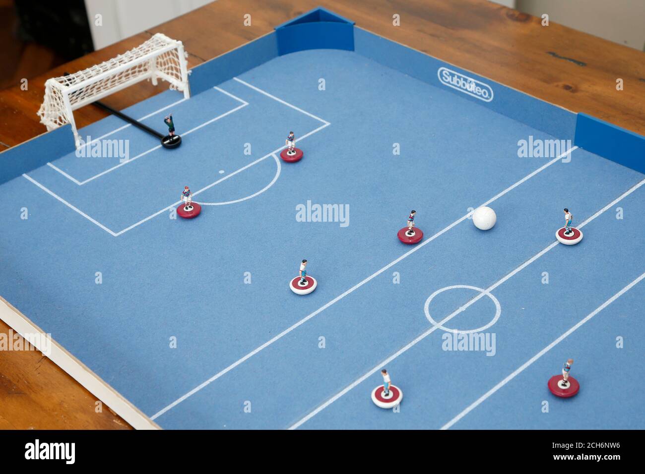 Subbuteo Inddor Edition, the table football game Stock Photo - Alamy