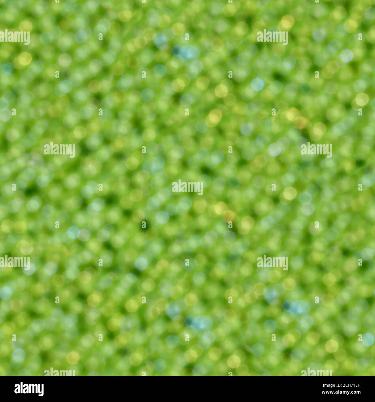 Defocused green lights. Seamless texture. Tile ready. Stock Photo