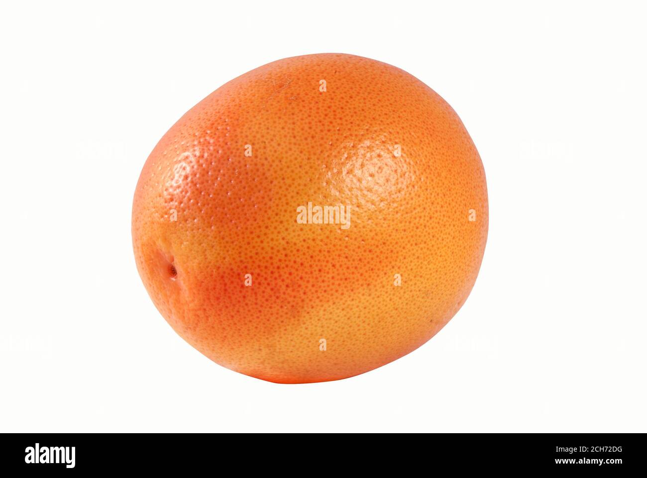 Orange one on white background Stock Photo