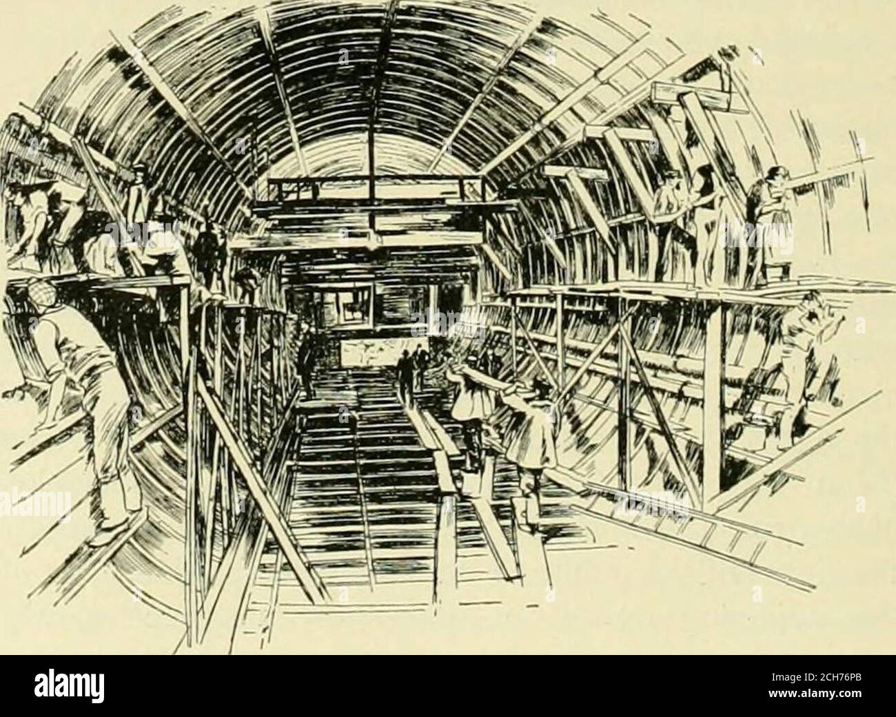. The street railway review . / THE,LotK.iWORKING IN COMPRESSED AIR ...