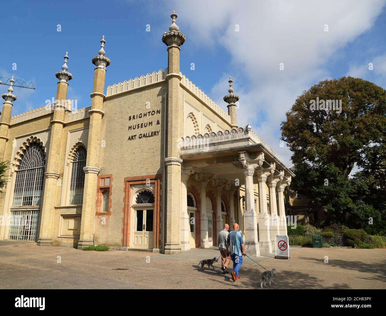Brighton Museum and Art Gallery in the Royal Pavilion Gardens, Brighton