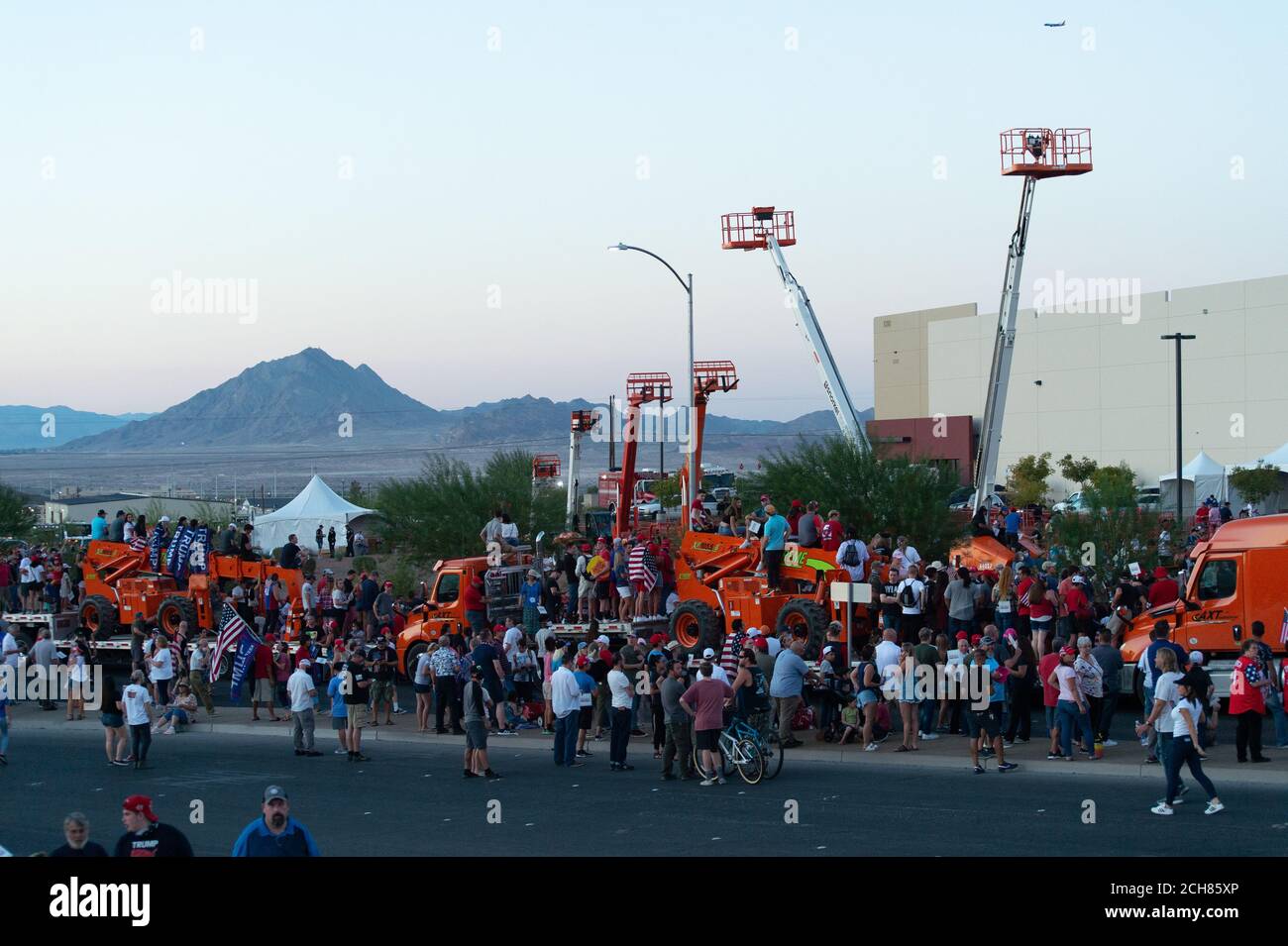 Henderson, Nevada, USA. 13th Sep, 2020. Since the venue was filled to