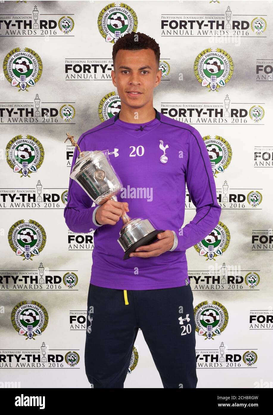Tottenham hotspurs dele alli poses hires stock photography and images