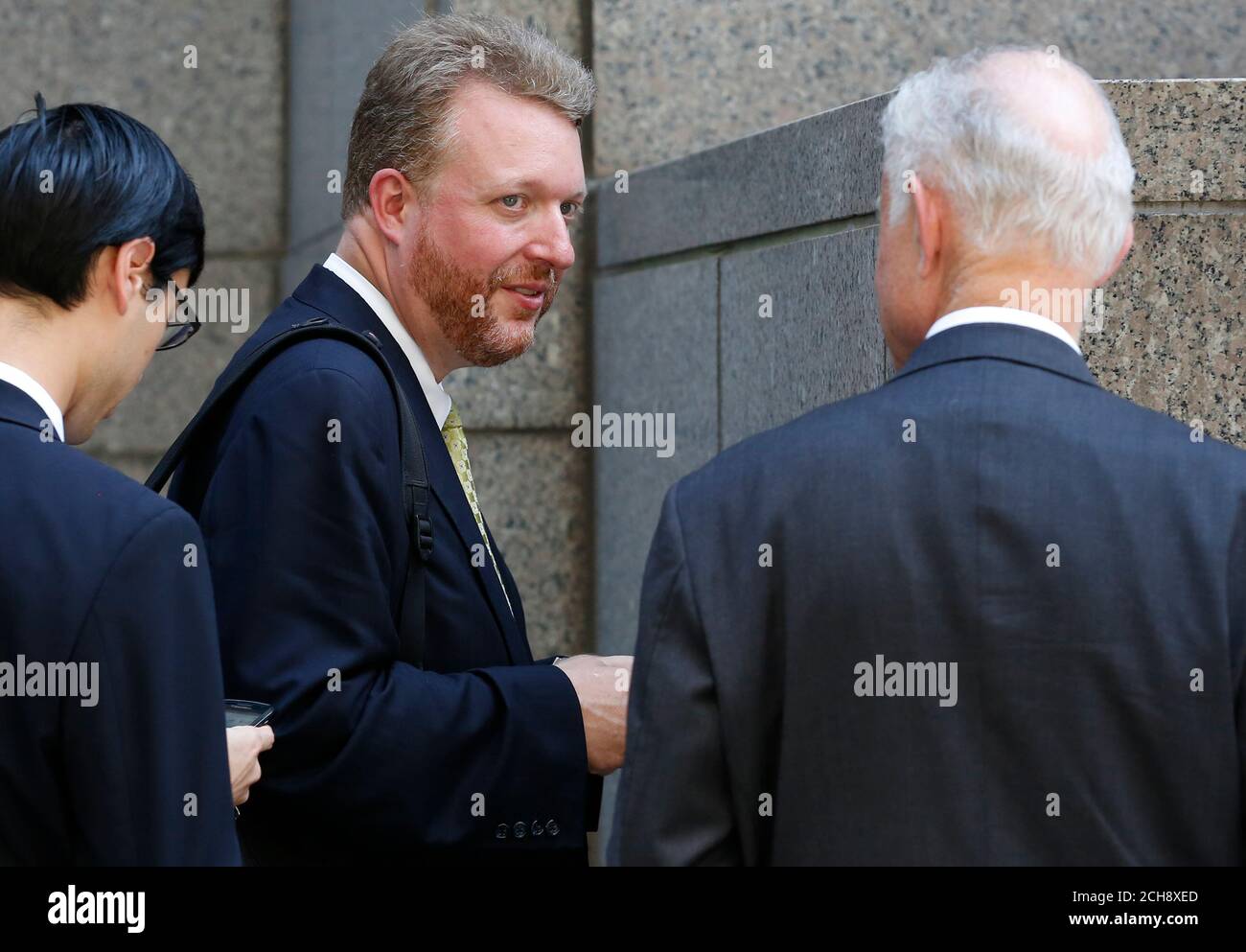 Jonathan Egol C Fabrice Tourre S Former Boss At Goldman Sachs Exits The Manhattan Federal Court After Testifying In New York July 18 2013 Fabrice Tourre S Former Boss At Goldman Sachs Distanced Himself