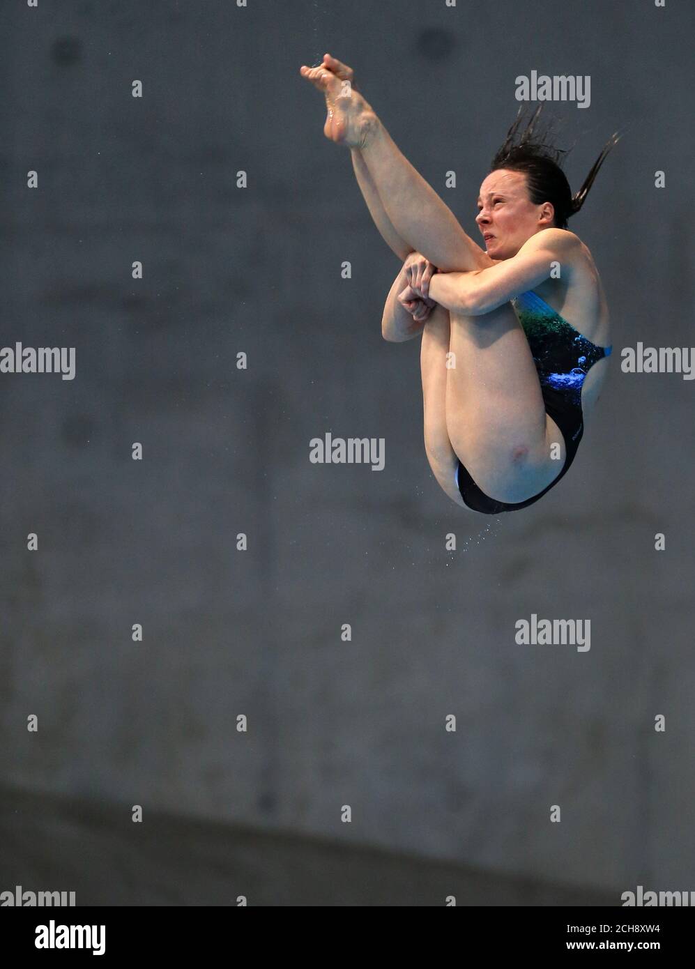 Great Britain's Rebecca Gallantree in the Women's 3M Springboard Final