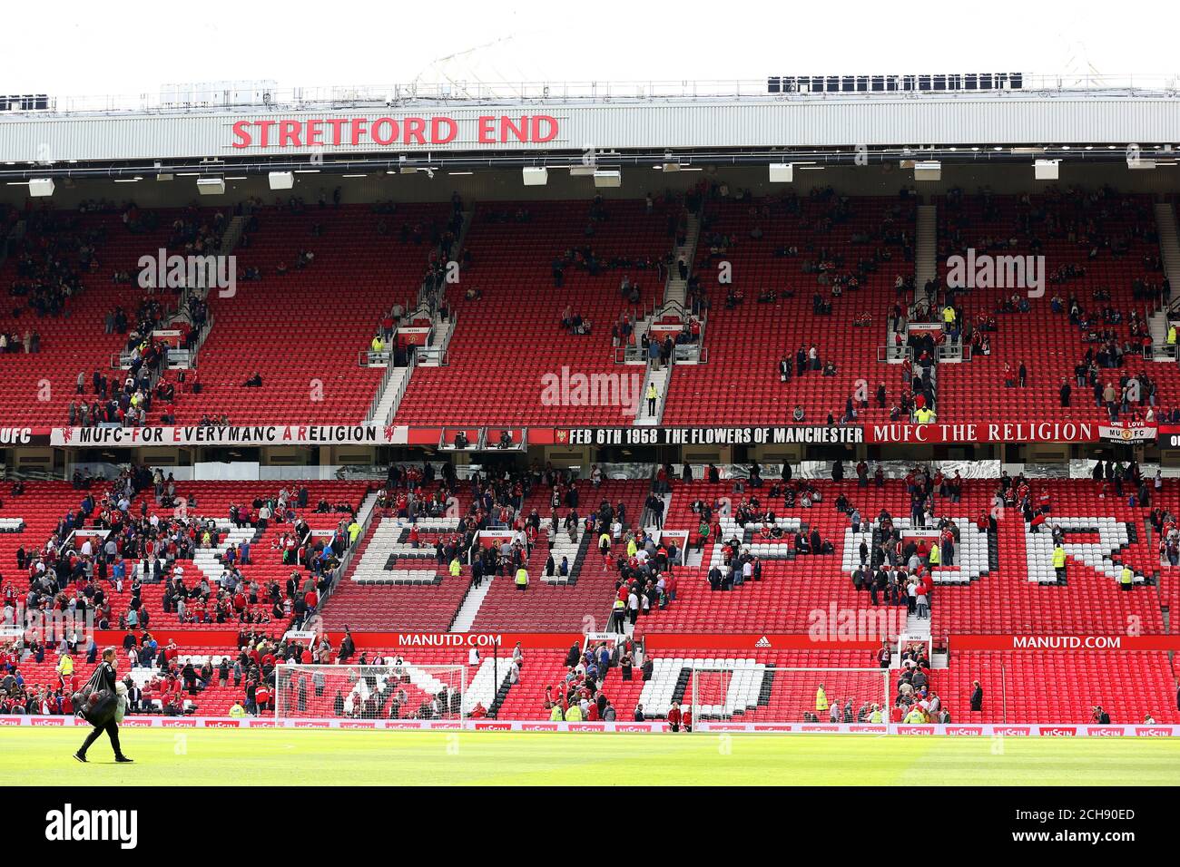 Old trafford stretford end hires stock photography and images Alamy