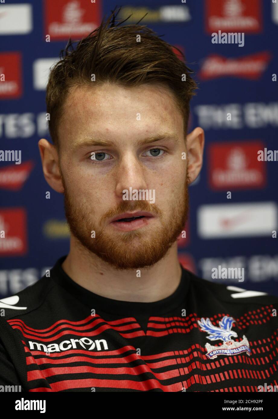 Crystal Palace's Connor Wickham during the FA Cup media day at ...