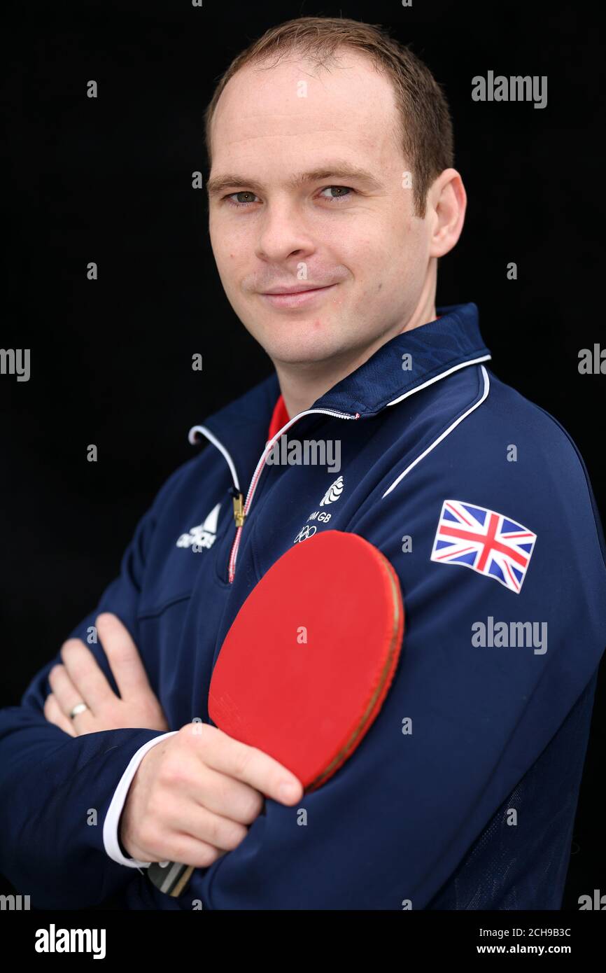 Team gb table tennis athlete paul drinkhall hires stock photography