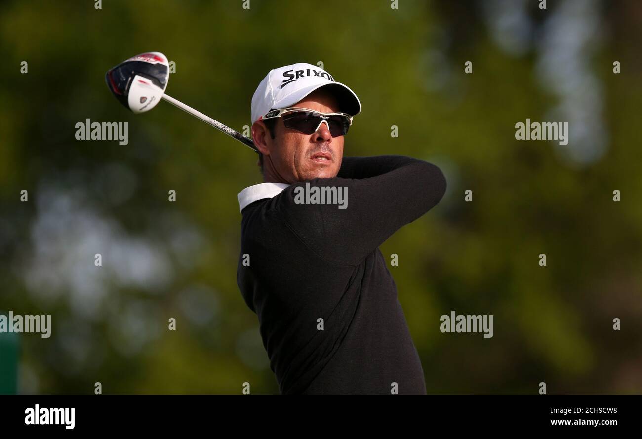 South Africa's Jaco Van Zyl on the tenth tee during day two of the Irish  Open at The K Club, County Kildare Stock Photo - Alamy
