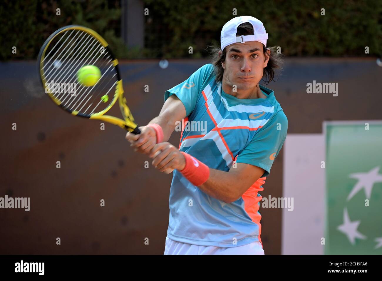 Tennis - ATP Masters 1000 - Italian Open - Foro Italico, Rome, Italy -  September 14, 2020 Italy's Giulio Zeppieri