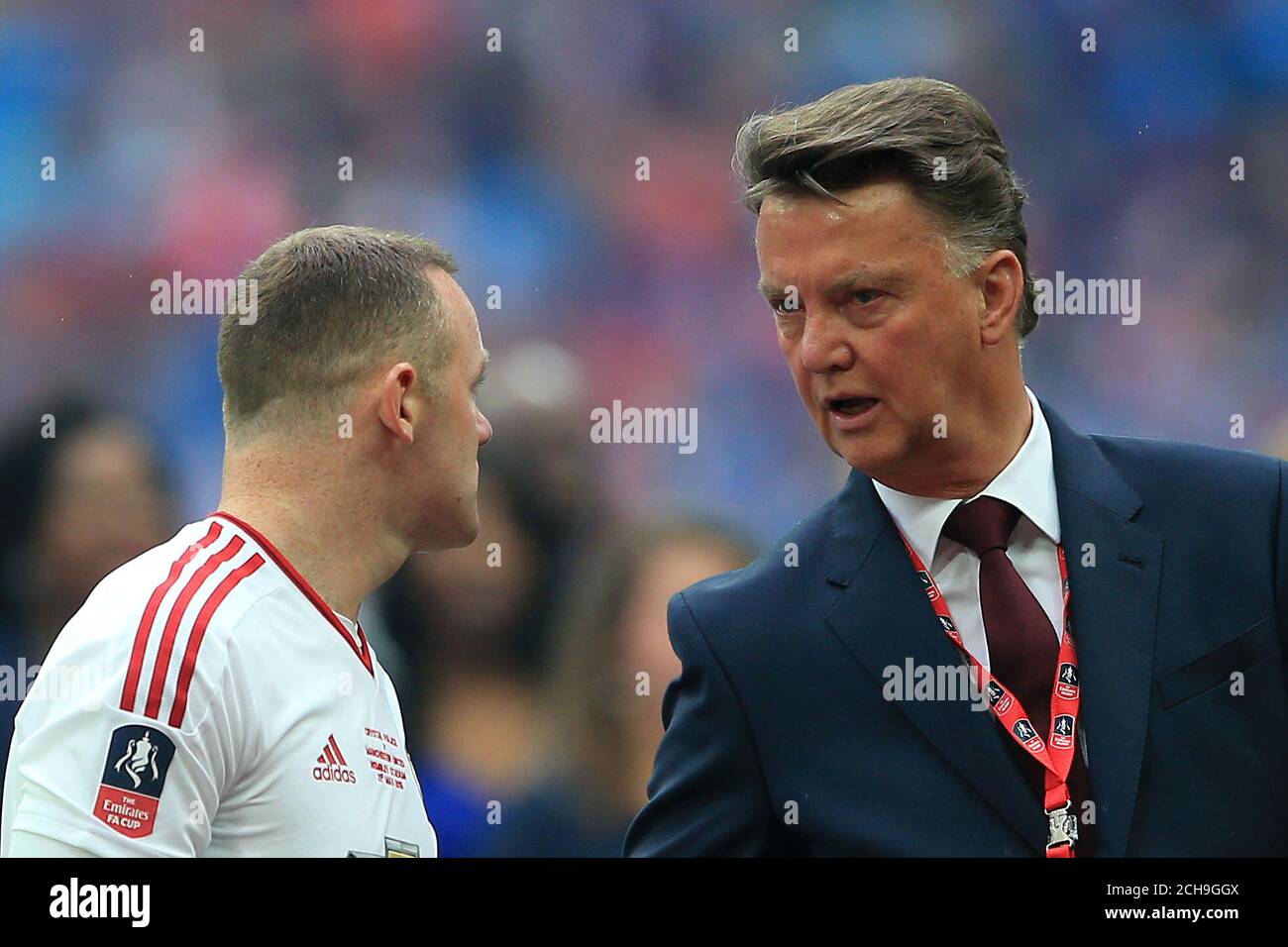 photo Louis Van Gaal Fa Cup alamy
