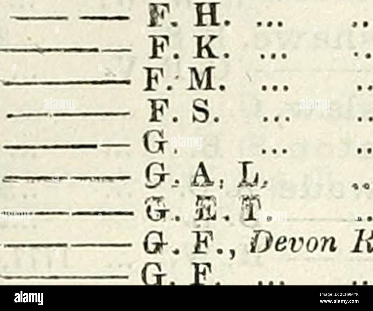 Army List 952 9ss 214s 1475c 4 98a 1658 Z 97a 2121a Gray Buchanan J K 2111a Gray Cheape H Graydon A R Grayson 3iiss D G G W B Grayston H Grazebrook Mrs E G C