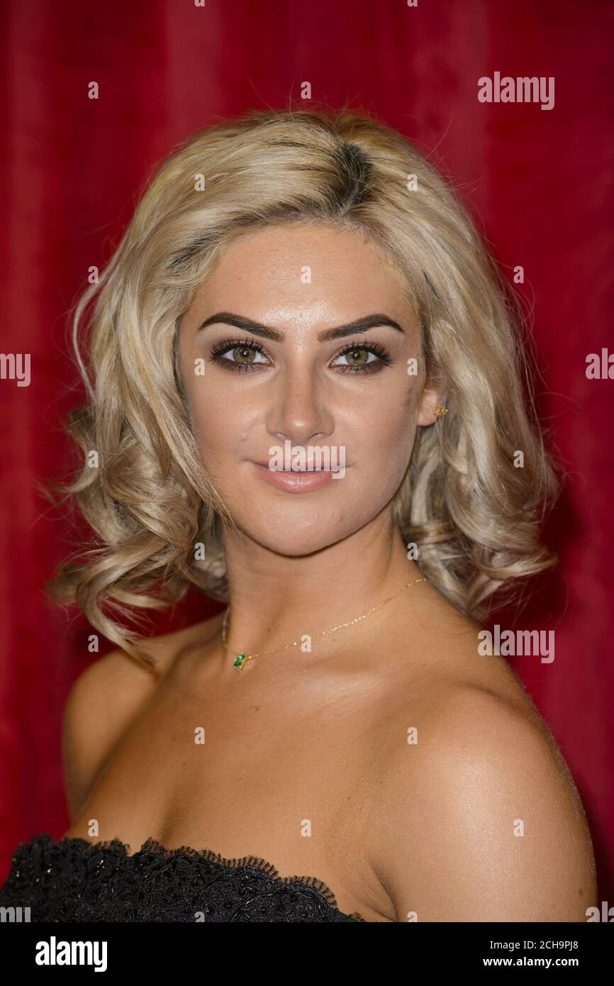 Isabel hodgins attending british soap awards 2016 hackney empire hi-res