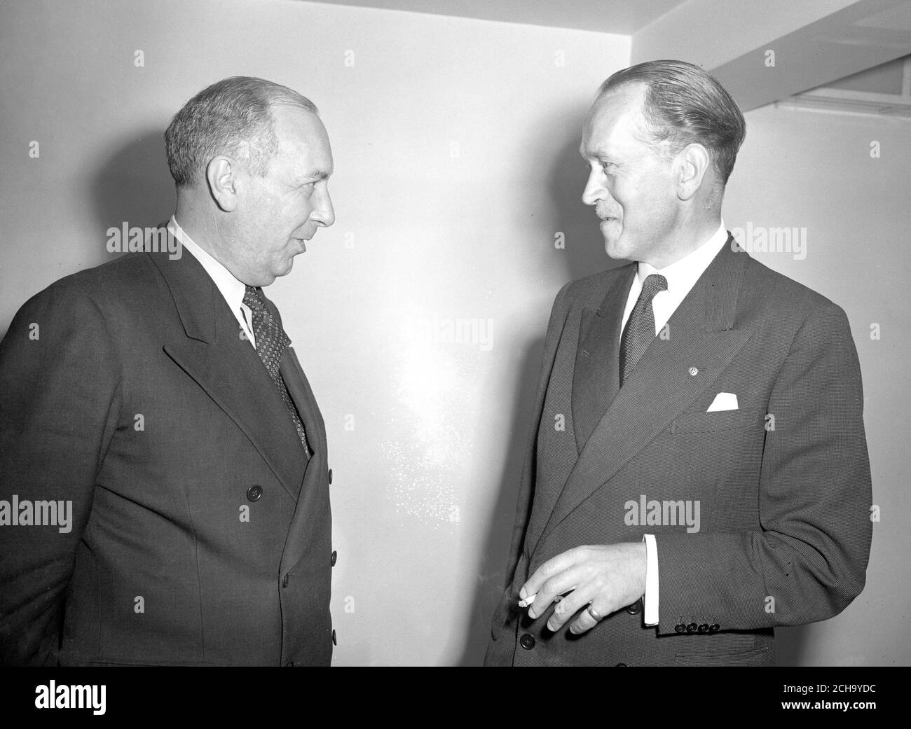 John Lloyd of the Associated Press at a Press Association luncheon at
