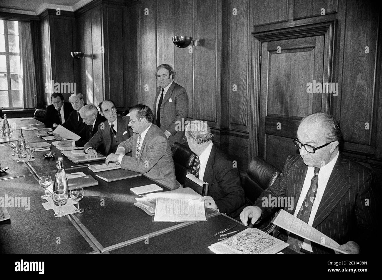 E.P.U. Conference at Press Association in 1977. Stock Photo