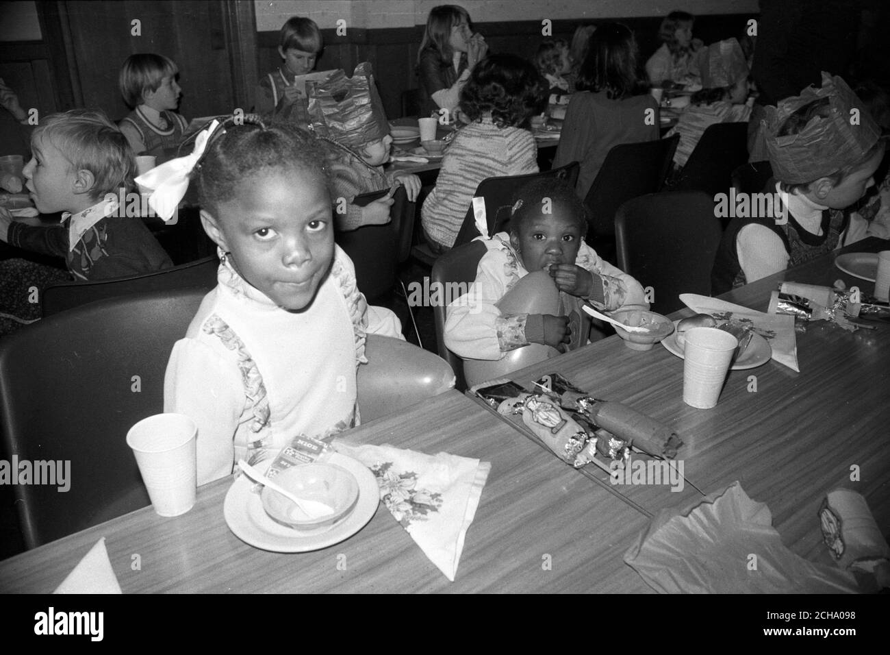 Press Association Children's Christmas Party. Stock Photo