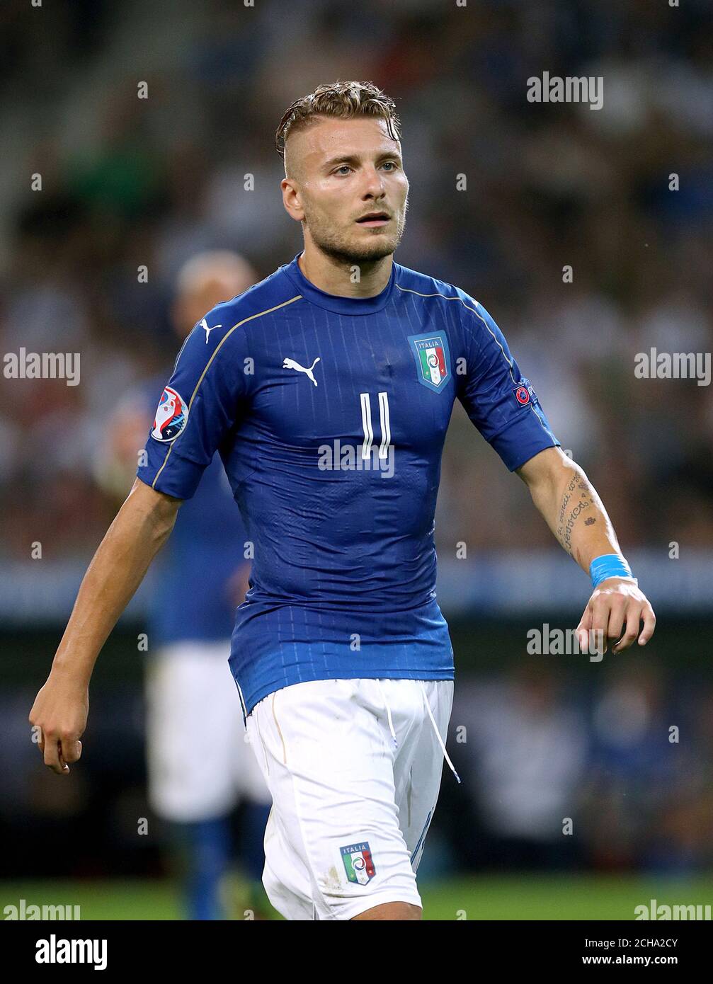 Italy's Ciro Immobile Stock Photo