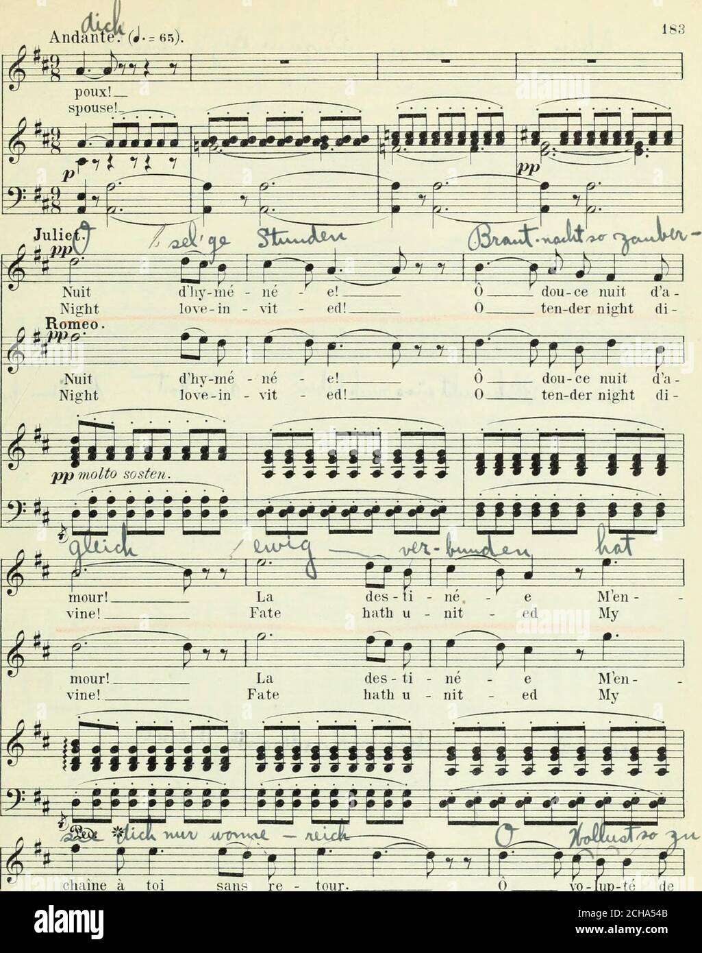Romeo And Juliet Opera In Five Acts M Tai Me O Ro Me O Je Love Thee Oh My Own I A 4 Tai Me Love Thee