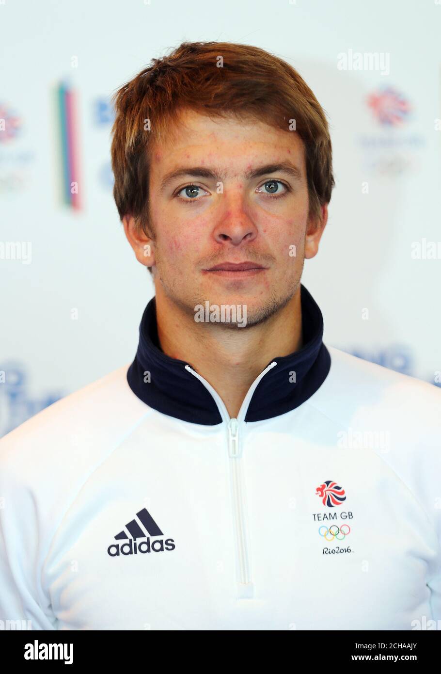 Team GB sailor Out session at the NEC, Birmingham. Stock Photo