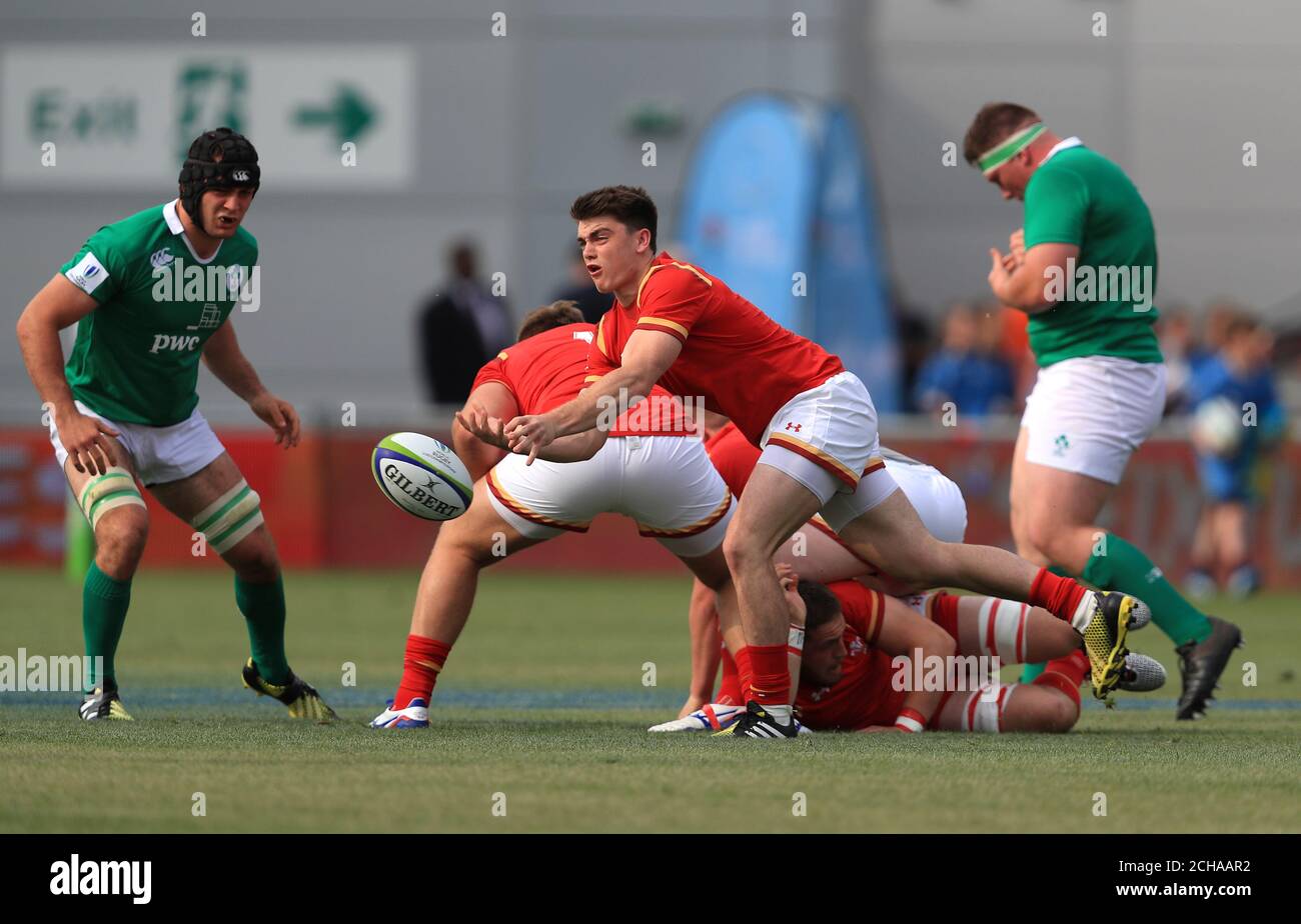 Wales' Reuben Morgan-Williams during the Under 20's Rugby Union World ...
