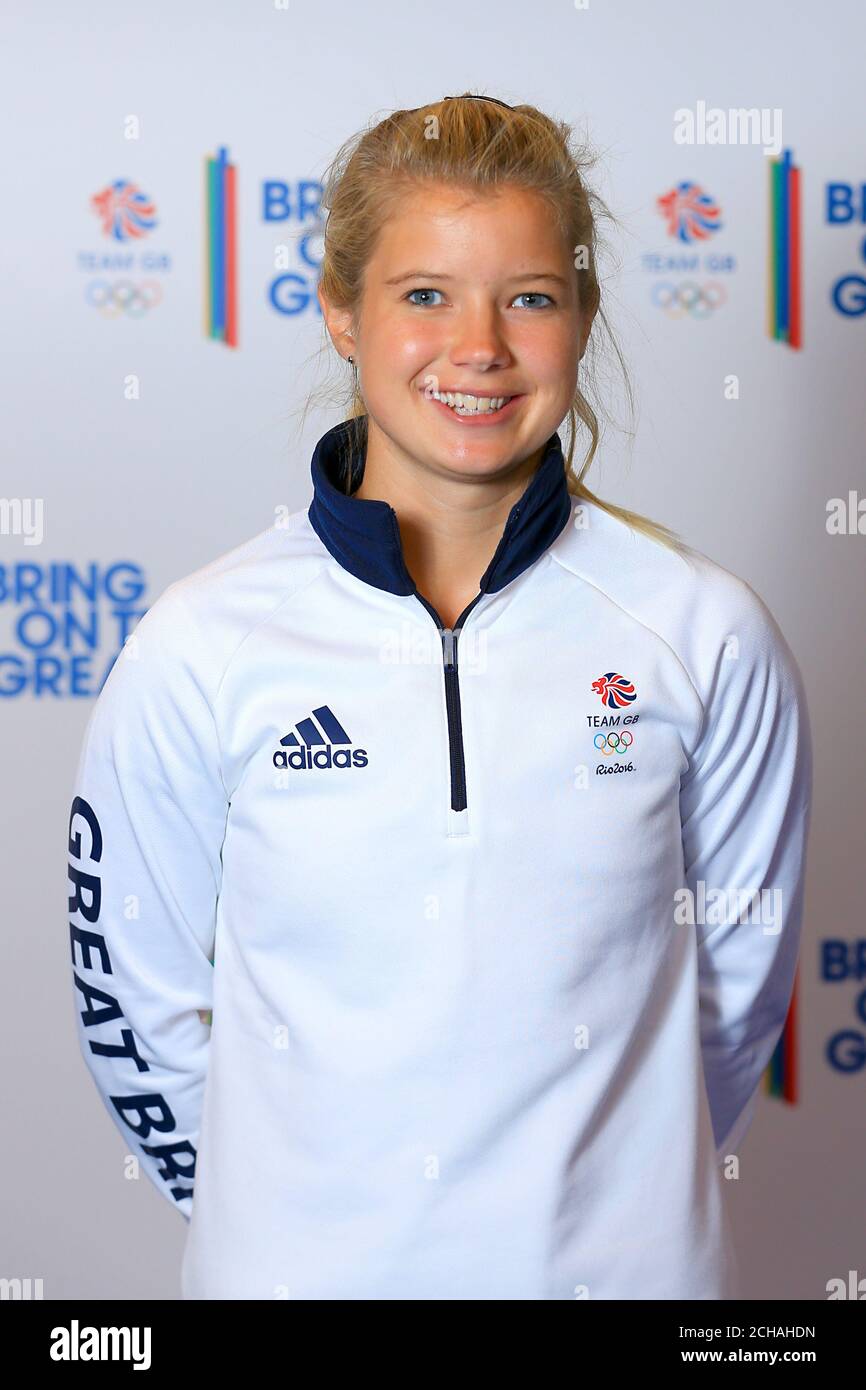 Team GB hockey player Sophie Bray during the kitting out session at the NEC, Birmingham. PRESS ASSOCIATION Photo. Picture date: Thursday June 30, 2016. Photo credit should read: Tim Goode/PA Wire Stock Photo